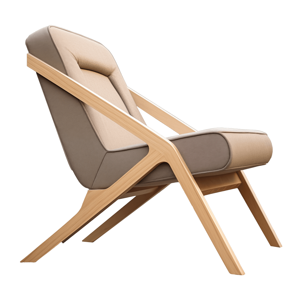 Modern Armchair with Lumbar – Image 3